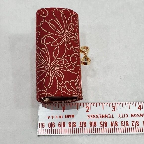 INDENYA Red Deer Leather Lipstick Case - Picture 13 of 15